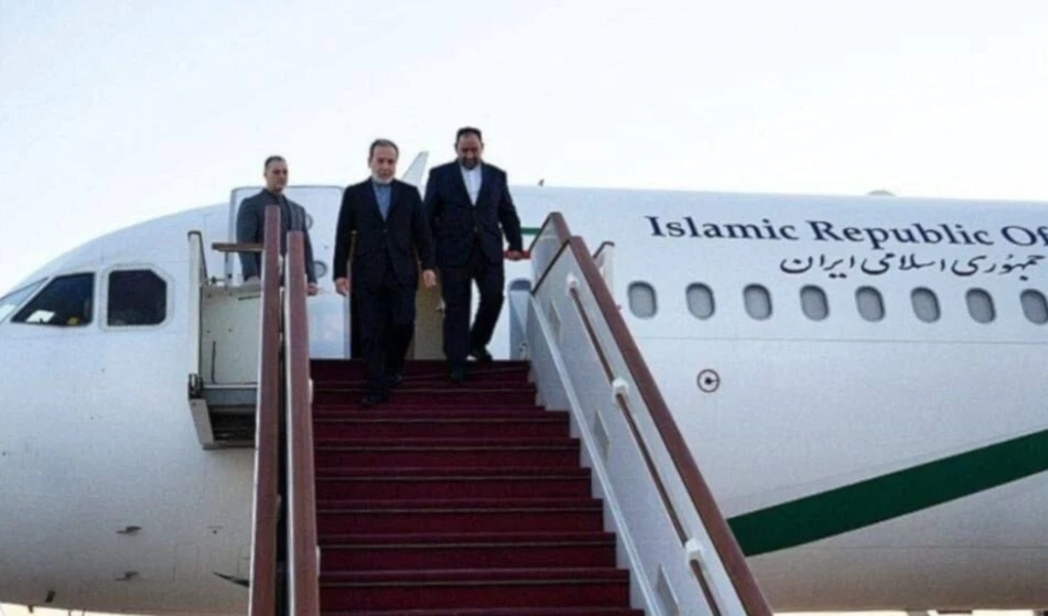 Abbas Araqchi llegó este sábado a Siria procedente de Beirut. (Foto: Medios iraníes)