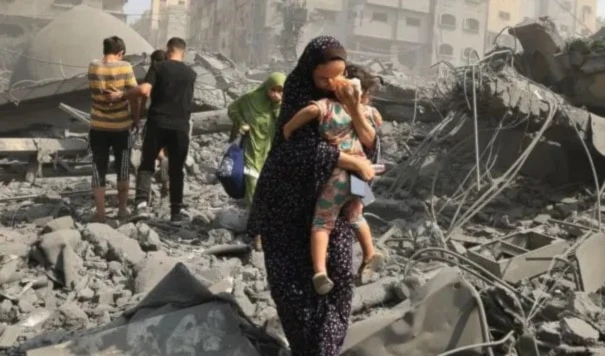 En 12 meses de continua agresión, 41 mil 965 personas perdieron la vida y otras 97 mil 590 están heridas, entre ellas un gran número de niños y mujeres. (Foto: Getty Images)