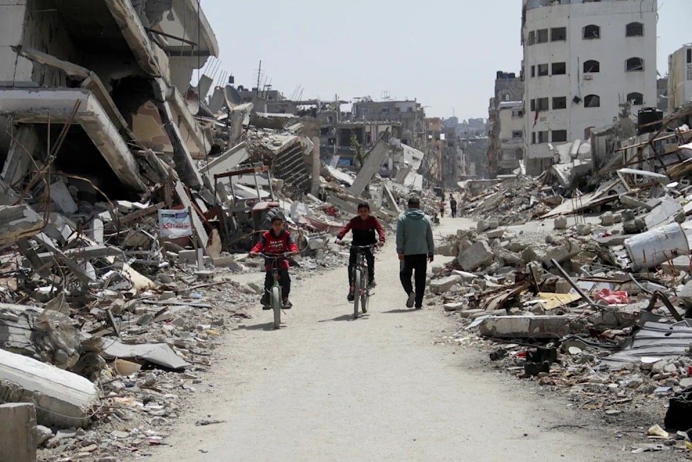 La destrucción de Gaza deja una huella ecológica desastrosa. Foto: Reuters. 