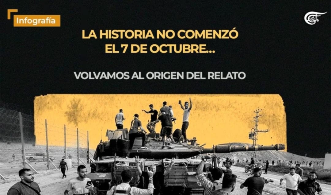 La historia no comenzó el 7 de octubre.... volvamos al origen del relato