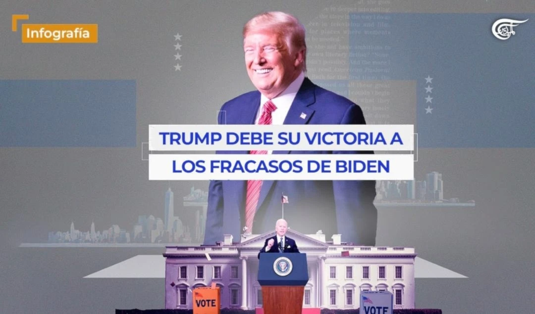 Trump debe su victoria a los fracasos de Biden