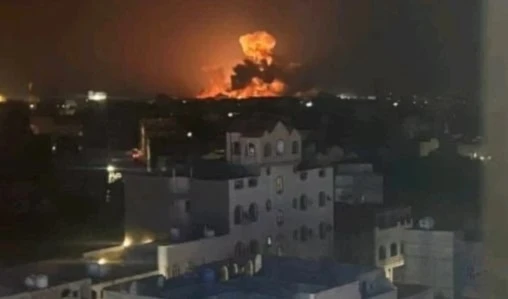 Agresión de EE. UU. y Reino Unido contra la región de Saada, en Yemen. (Foto: Redes Sociales)