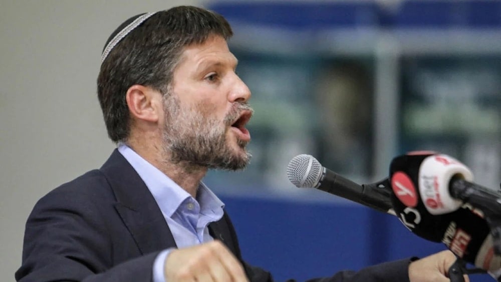 El ministro de Finanzas israelí, Bezalel Smotrich.