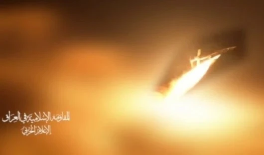 Drones iraquíes lanzados hacia puntos vitales israelíes en la Palestina ocupada.