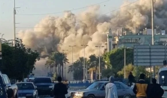 Agresiones israelíes contra el suburbio sur de Beirut.