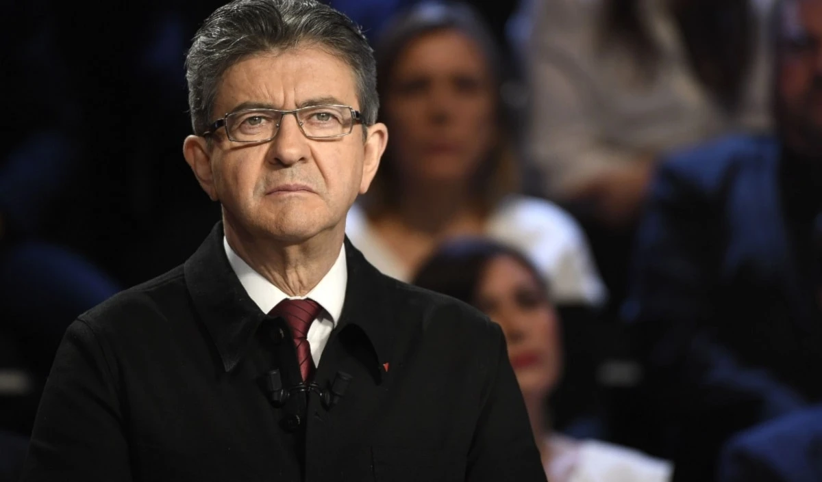 El líder del partido Francia Insumisa, Jean-Luc Mélenchon.