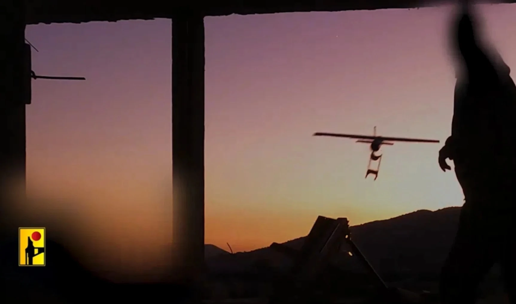 Escenas del ataque a la base militar israelí Eliakim. (Foto: Medios de Hizbullah)