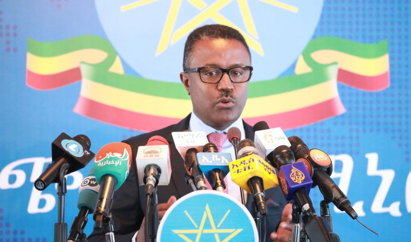 El portavoz del Ministerio de Relaciones Exteriores de Etiopía, Nebiat Getachew. El portavoz del Ministerio de Relaciones Exteriores de Etiopía, Nebiat Getachew.