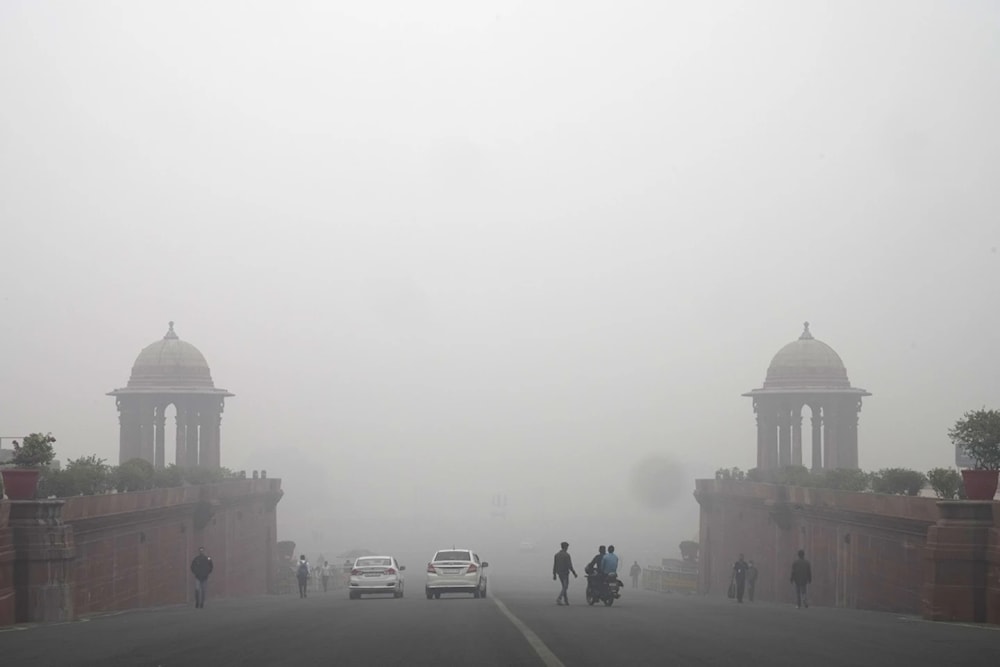 Contaminación en capital de la India es 26 veces superior al límite. Foto: AP.