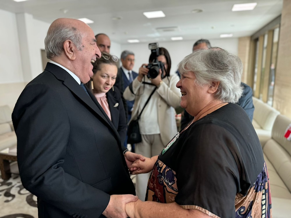 La Doctora Aleida Guevara sostuvo un fraternal encuentro con el presidente argelino, Abdelmadjid Tebboune. 