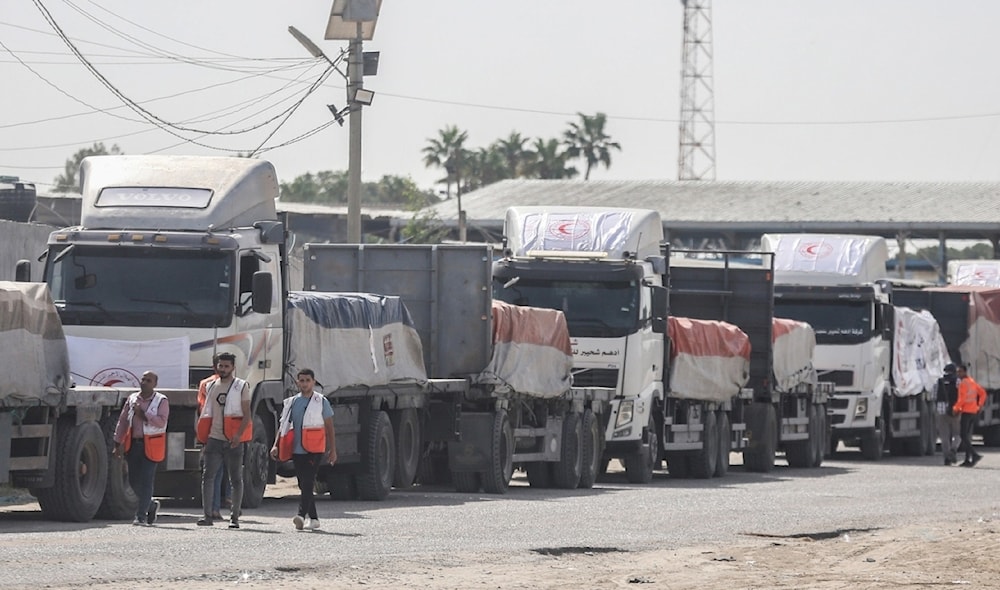 Casi 100 camiones de ayuda humanitaria a Gaza fueron saqueados