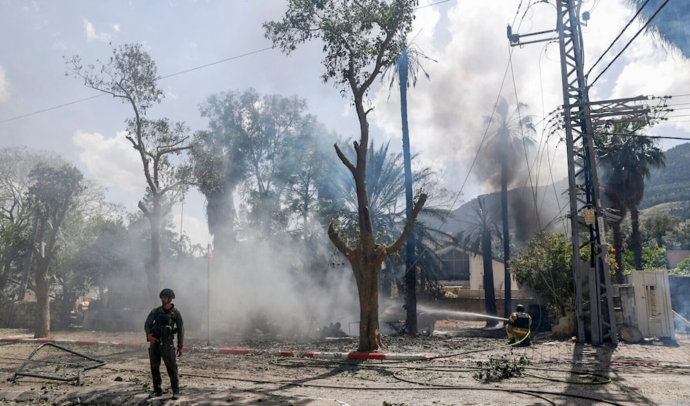 Destrucción en el asentamiento de Kiryat Shmona (Foto: Archivo-AFP)