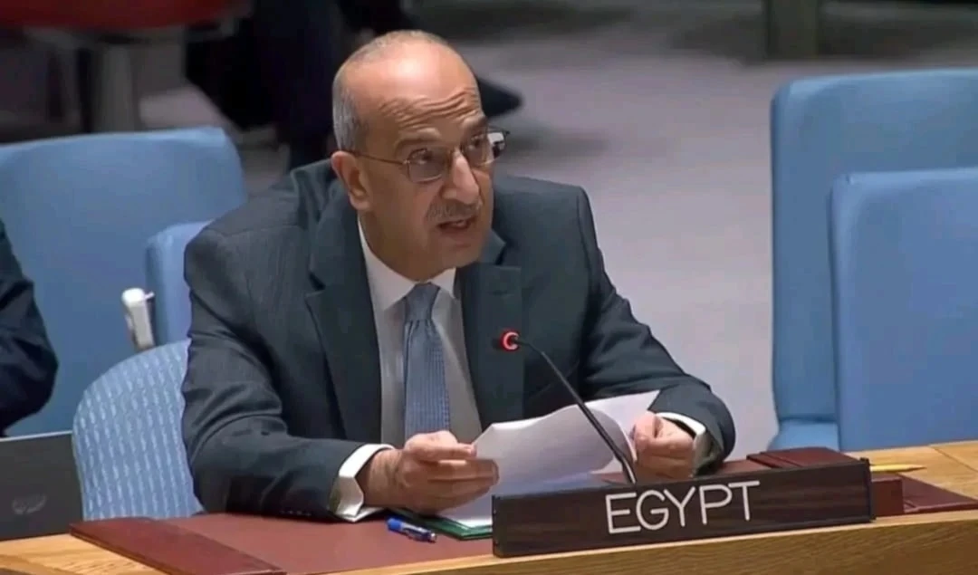 El embajador de Egipto ante las Naciones Unidas, Osama Abdel Khalek.