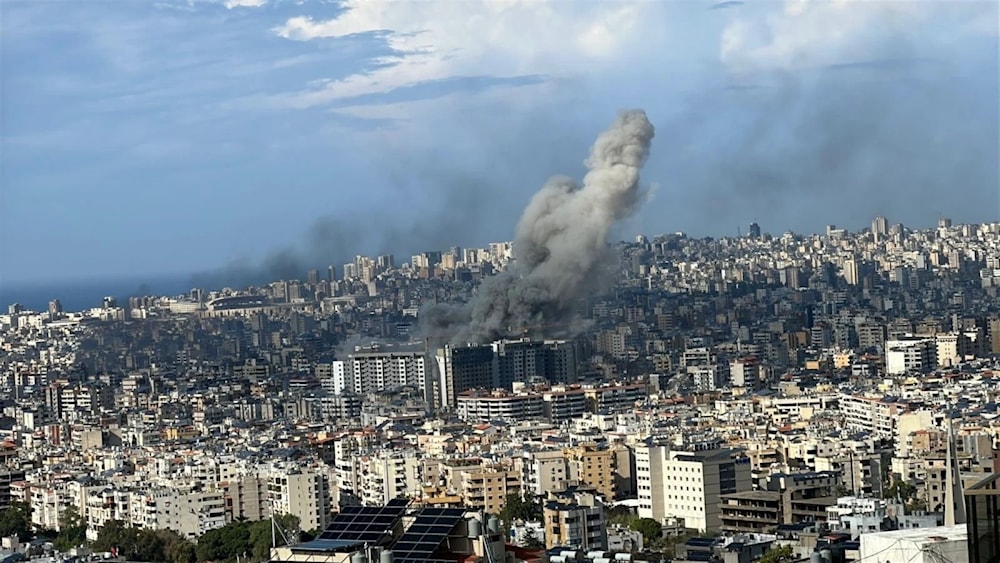 Ocupación israelí llevó a cabo varias redadas en el suburbio sur de Beirut. 21 de noviembre de 2024