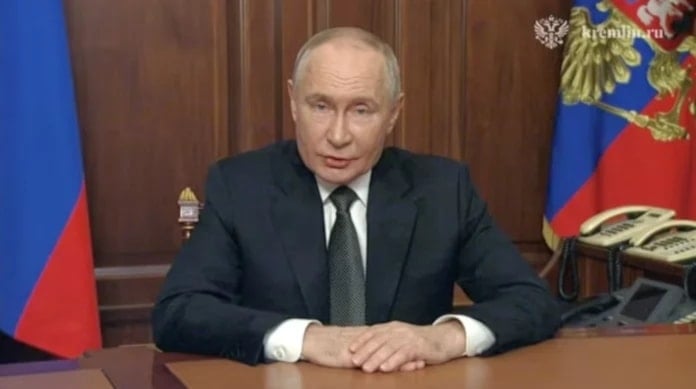 El presidente ruso, Vladimir Putin. 