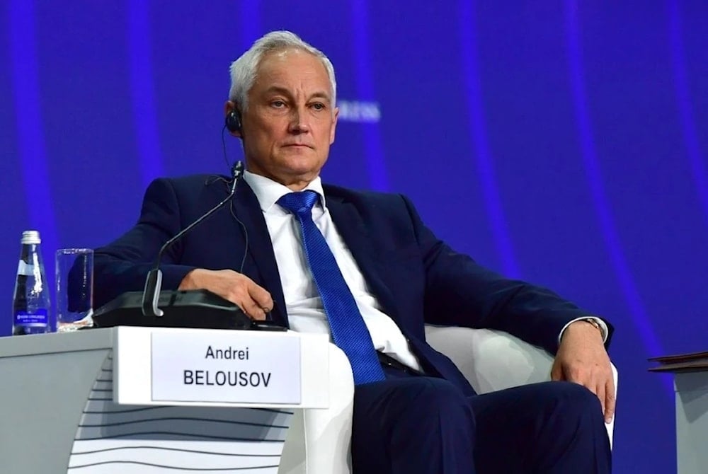 El ministro de Defensa de Rusia, Andrei Belousov.