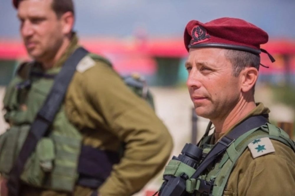 Jefe del Comando Central del ejército de ocupación israelí, Avi Ballut.