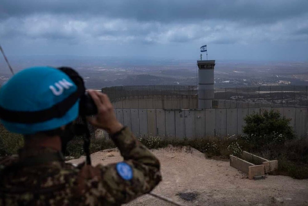 El muro de separación en la frontera libanesa con la Palestina ocupada.