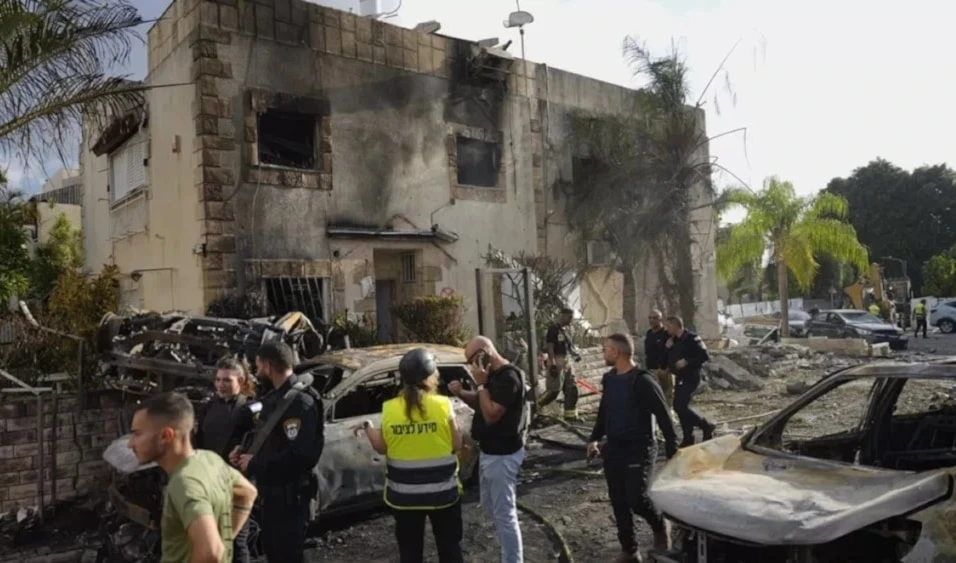 Daños a los asentamientos israelíes en el norte de Palestina ocupada como resultados de los misiles lanzados desde Líbano