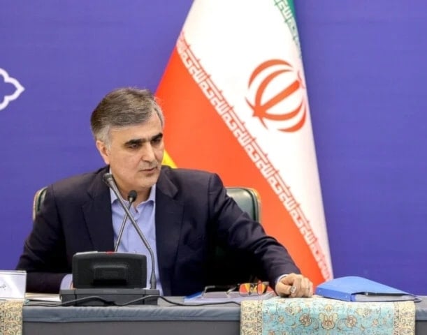 El Gobernador del Banco Central, Mohammad Reza Farzin.