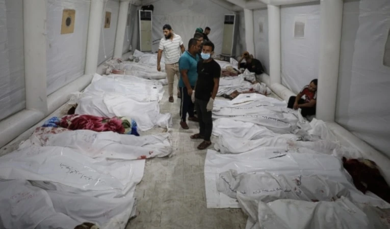 víctimas del genocidio israelí en Gaza, ascendió a 44.211 mártires