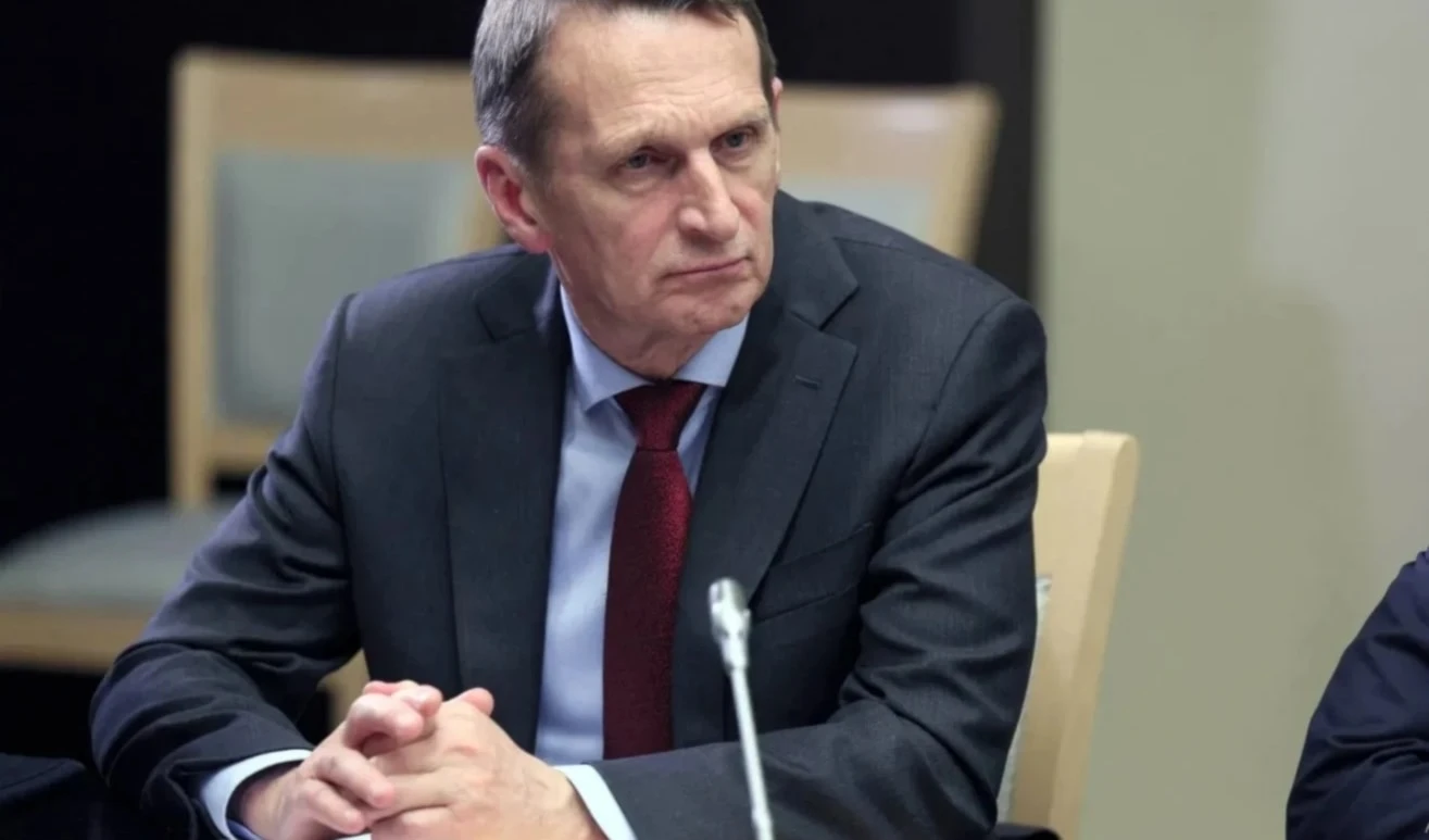 El director del Servicio de Inteligencia Exterior de Rusia, Serguei Naryshkin.