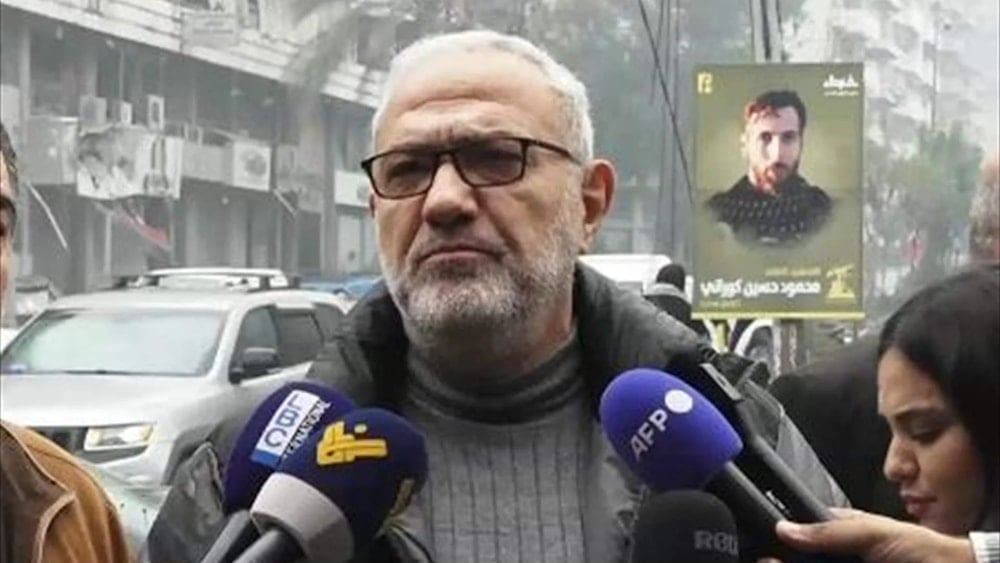 Vicepresidente del Consejo Político de Hizbullah, Mahmoud Qamati.