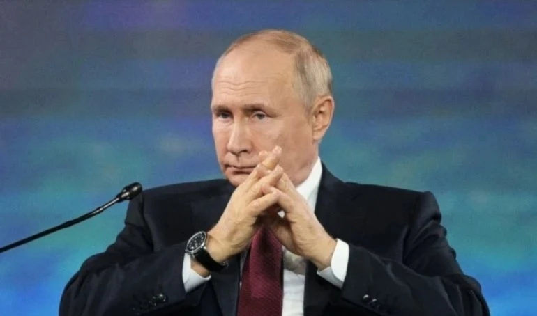 Presidente de Rusia, Vladimir Putin.