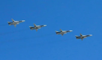 Vuelos conjuntos entre las fuerzas aéreas de ambos países.