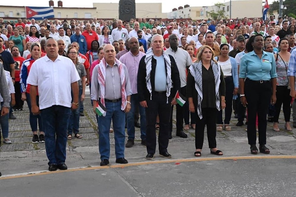 Tribuna Abierta Antimperialista en la provincia cubana de Sancti Spíritus.