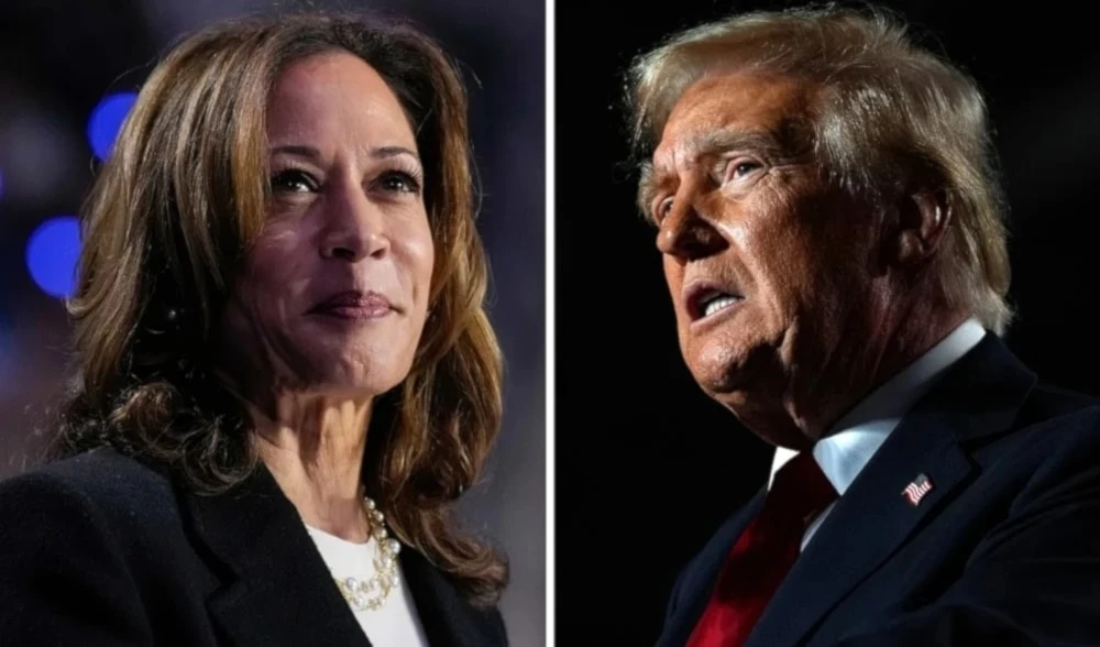 La demócrata Kamala Harris y el republicano Donald Trump están enfrascados en una carrera muy reñida.