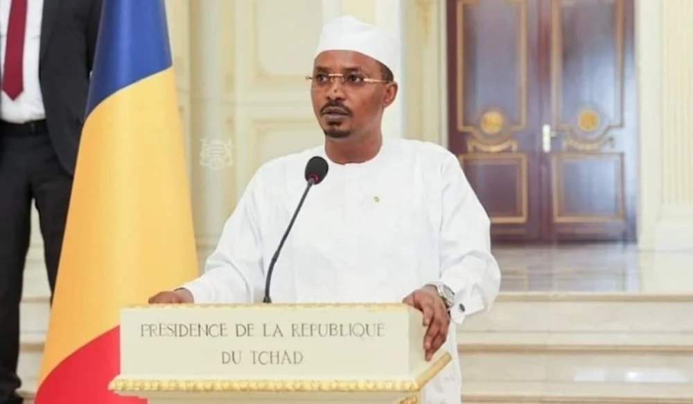 El presidente interino de Chad, Mohamed Idriss Deby.