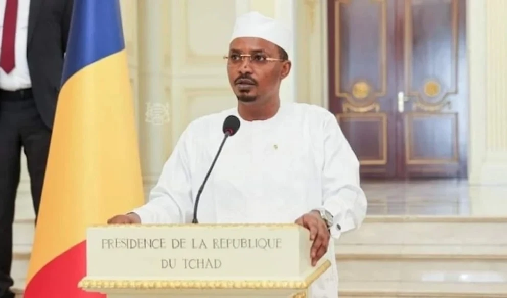 El presidente interino de Chad, Mohamed Idriss Deby.