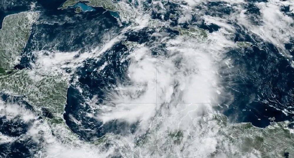 Depresión del Caribe se convirtió en tormenta tropical Rafael. Foto: NHC. 