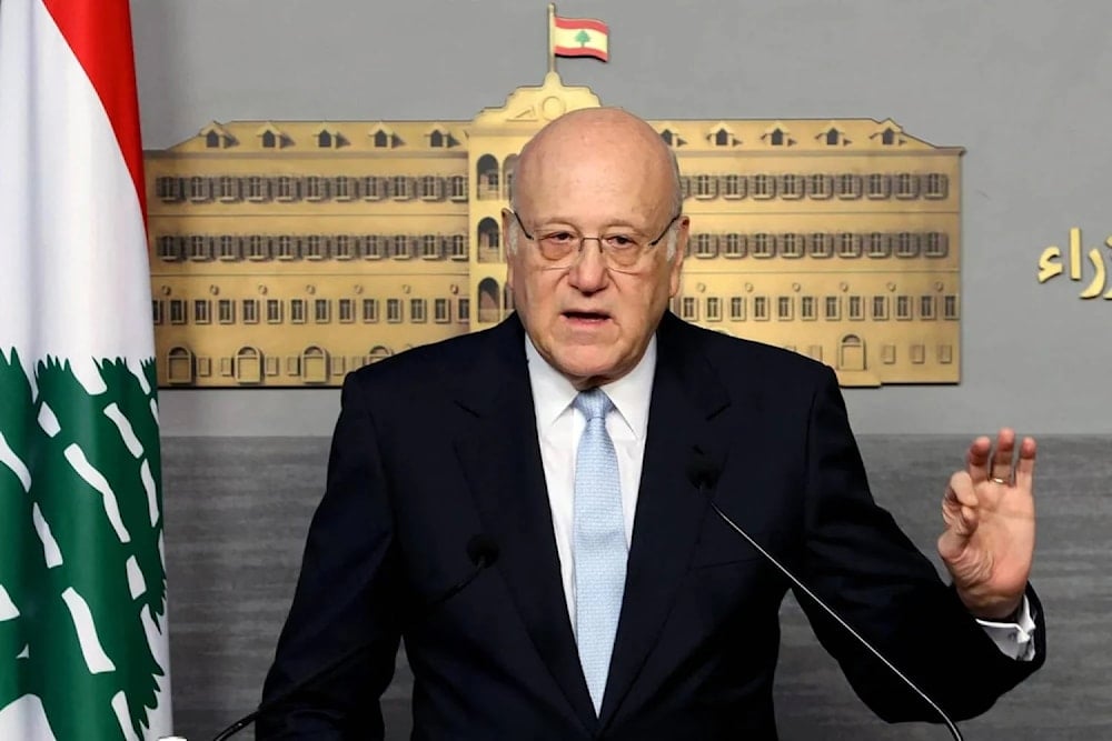 El primer ministro interino libanés, Najib Mikati.