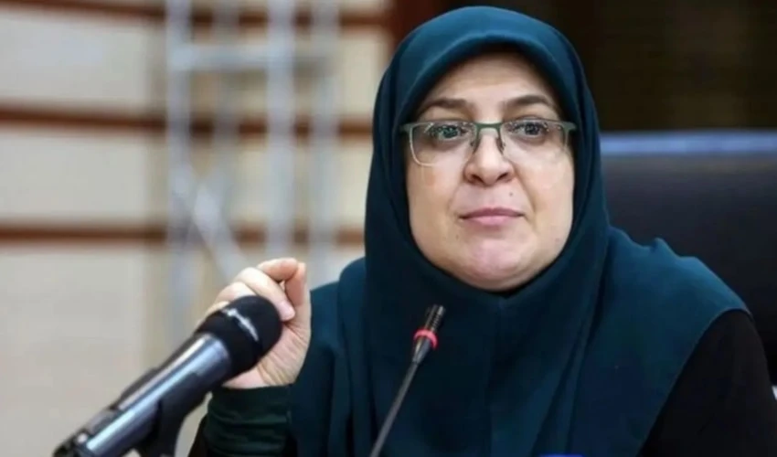 La portavoz del gobierno iraní, Fatima Mohajerani.