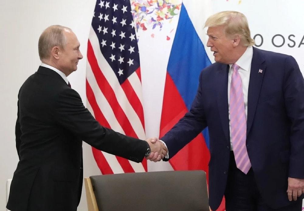 Encuentro entre el presidente de Rusia, Vladimir Punto, y su homólogo de Estados Unidos, Donald Trump, durante el primer mandato del último. 