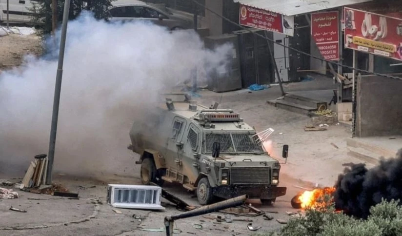 Resistencia palestina enfrenta fuerzas israelíes en Cisjordania.