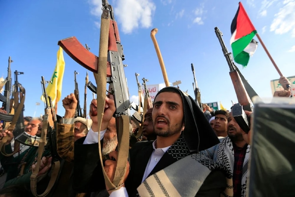 Marcha en Yemen en apoyo a Gaza. 1 de noviembre de 2024 (Foto: AFP)