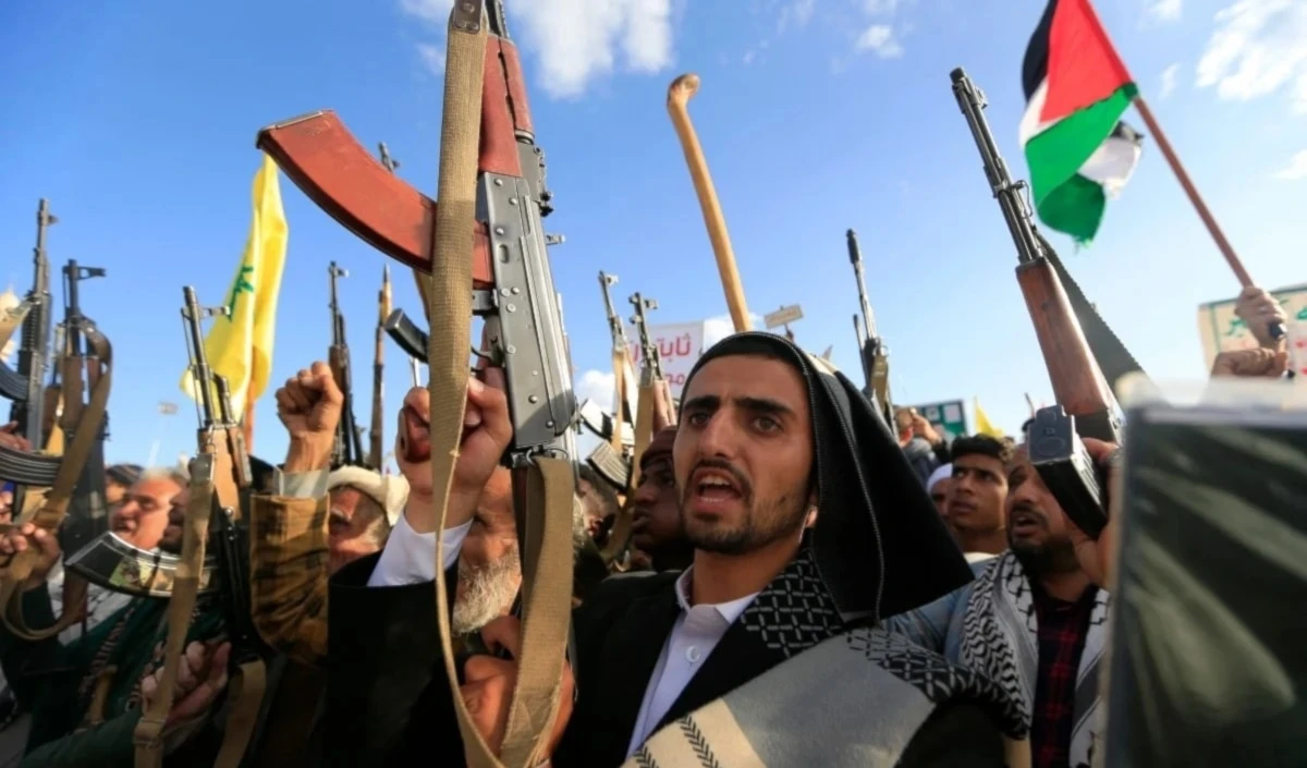 Marcha en Yemen en apoyo a Gaza. 1 de noviembre de 2024 (Foto: AFP)