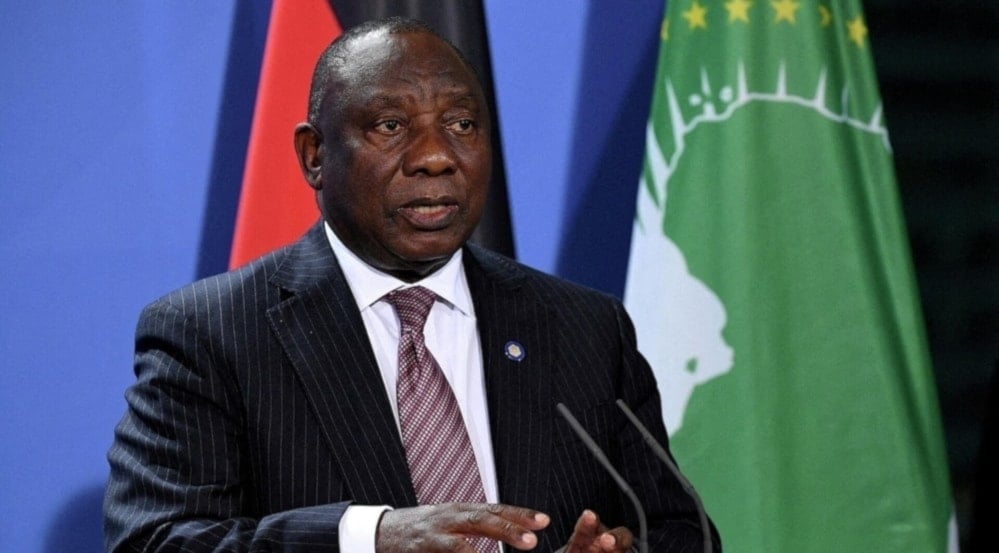 Presidente de Sudáfrica, Cyril Ramaphosa. (Foto: Archivo)