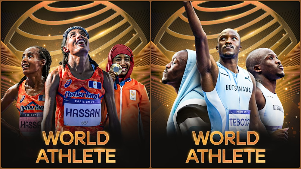 Hassan y Tebogo, mejores atletas del año de World Athletics.