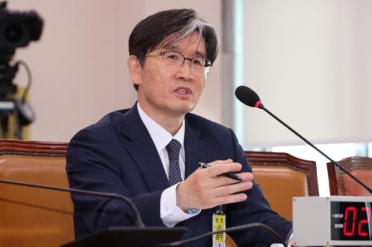 El jefe de la Oficina para la Investigación de la Corrupción de Altos Funcionarios, Oh Dong-won.