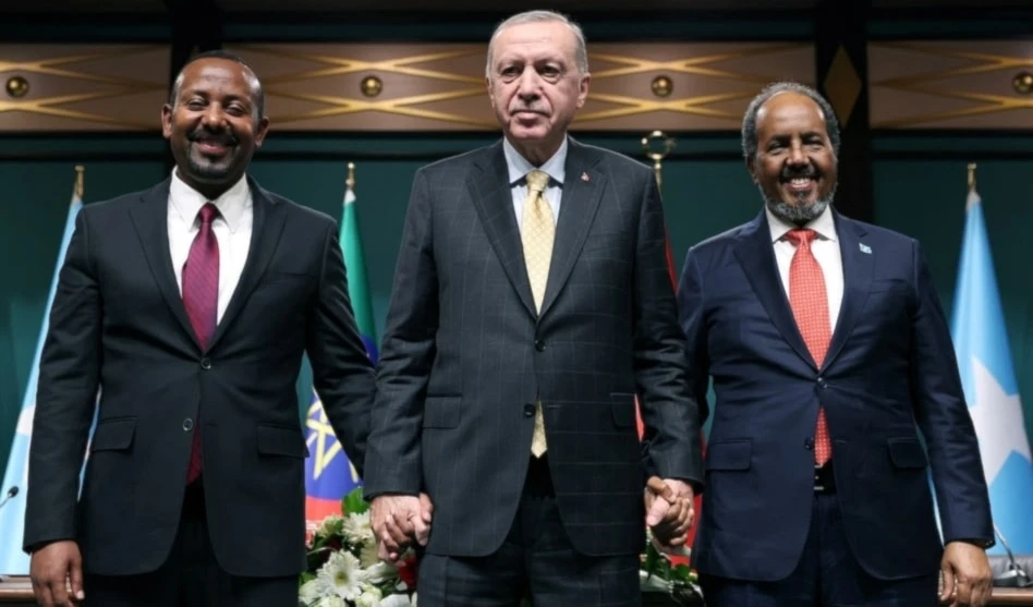 Erdogan anuncia acuerdo de reconciliación  entre Etiopía y Somalia Erdogan anuncia acuerdo de reconciliación  entre Etiopía y Somalia
