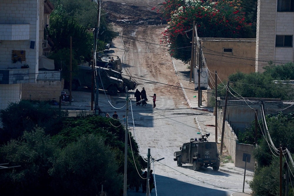 Incursiones israelíes en Nablus y Yenín, Cisjordania.