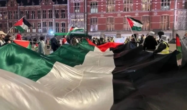 Organizaciones no gubernamentales pro palestinas pidieron impedir que los Países Bajos exporten armas al régimen israelí.