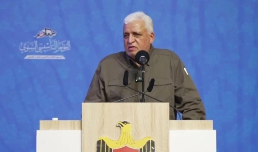 El jefe de las Fuerzas de Movilización Popular en Irak, Faleh Al-Fayyad. El jefe de las Fuerzas de Movilización Popular en Irak, Faleh Al-Fayyad.