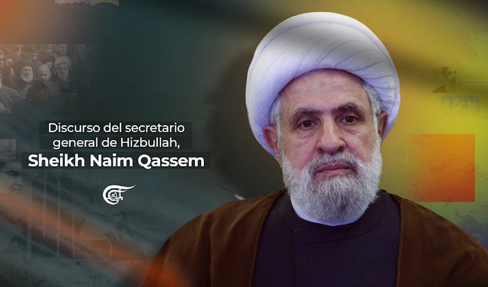 Líbano: Discurso del secretario general de Hizbullah, Sheikh Naim Qass