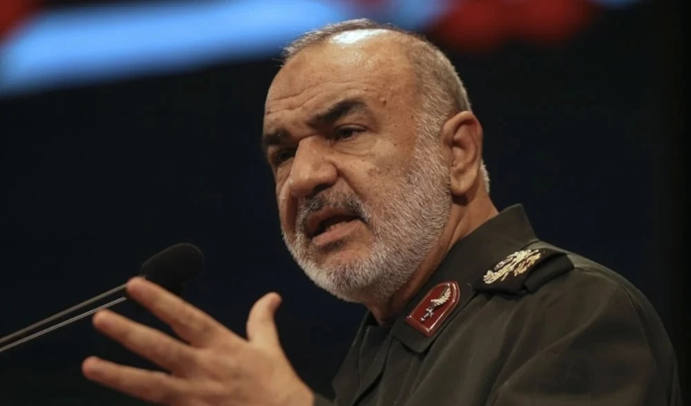 El comandante en jefe de la Guardia Revolucionaria en Irán, el general de división Hossein Salami. El comandante en jefe de la Guardia Revolucionaria en Irán, el general de división Hossein Salami.