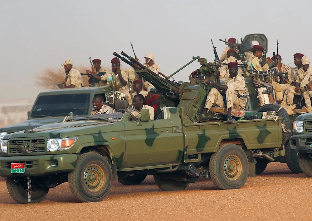 Fuerzas del ejército sudanés.